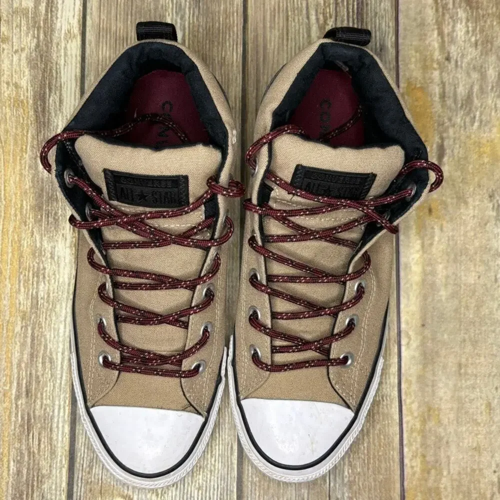 Converse All Star Chuck Taylor All Star Unisex Tan Sneakers M-9 W-11‎